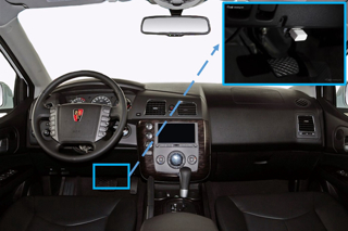 obd接口车内位置